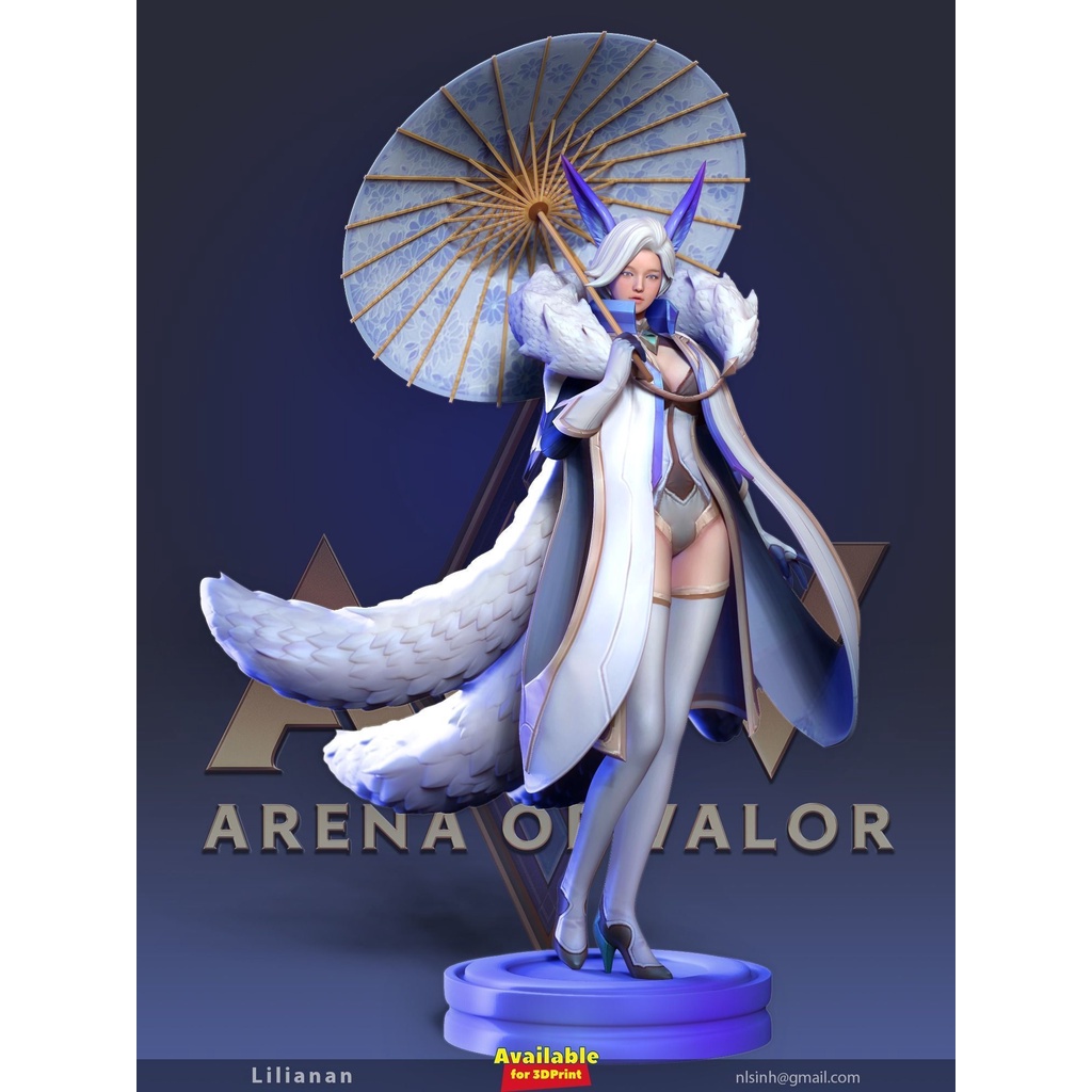 [Không phải Mô Hình] File in 3D Liliana - Arena of valor - Liên Quân