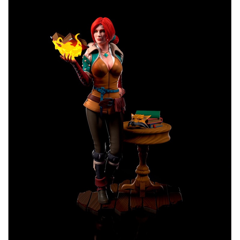 [Không phải Mô Hình] File in 3D Triss Merigold The Witcher - Games