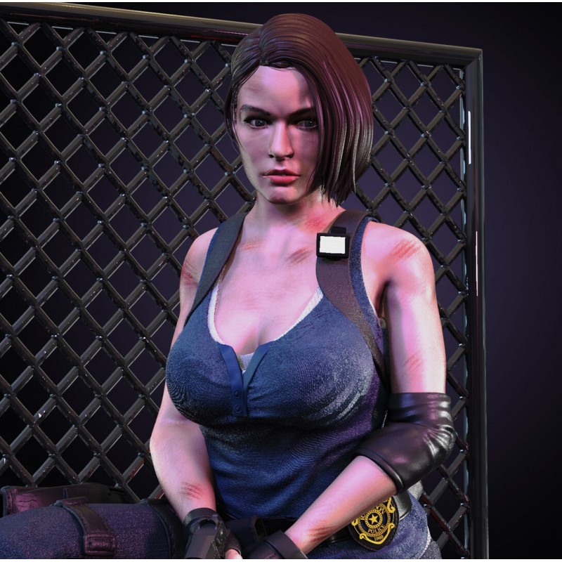 [Không phải Mô Hình] File in 3D Jill Valentine Resident Evil - Games