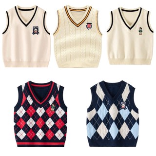 Áo gile len wellkids nhiều mẫu size 90 - 130