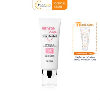 Kem chống nắng SKINAZ  Chính Hãng White Angel Sun Sherbet 70ml Hàn Quốc