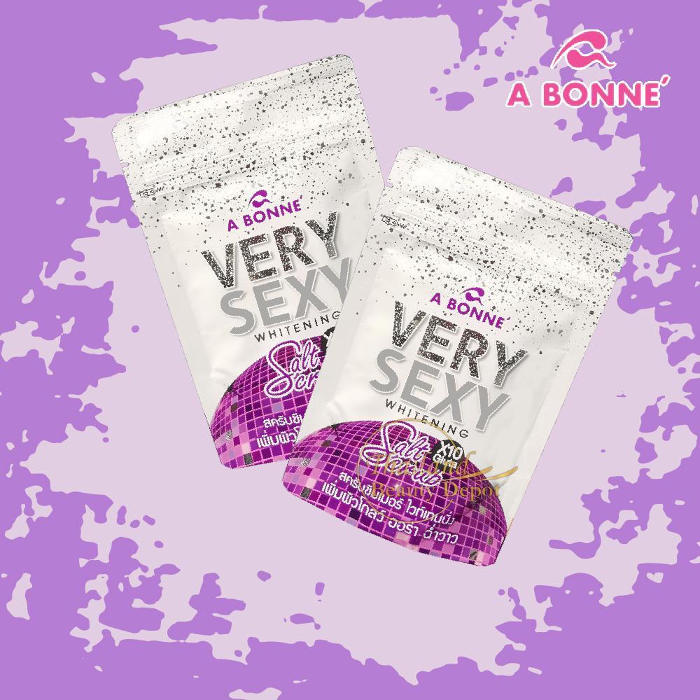 Muối Tắm Tẩy Tế Bào Da A Bonne Very Sexy Whitening Salt Scrub Giúp Trắng Da 120g