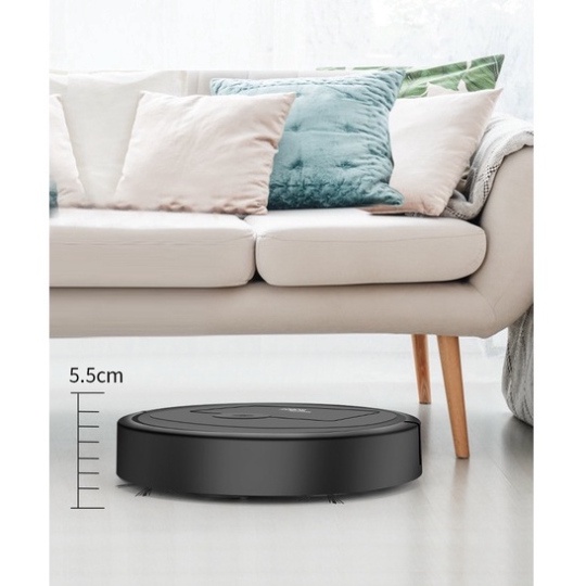 Robot Hút Bụi Lau Nhà Thông Minh SWEEPIN, Máy Hút Bụi Thông Minh Tự Động Cho Gia Đình Hot