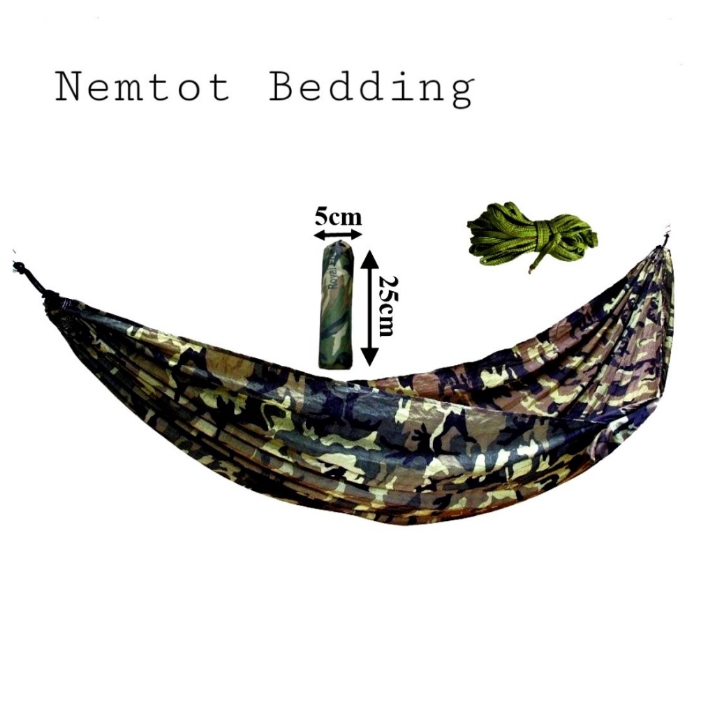 🔖GIÁ SỈ🔖 Võng Dù Thái Lan Kèm Túi Đựng Cao Cấp, Võng Dù Thái 2 Lớp Mát Mịn, Dày Dặn Nằm Thoáng Lưng, Mua Võng Kèm Dây Dù