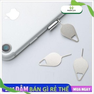 Que chọc sim, cây chọc sim, que chọc sim inox không gỉ đa năng chọc được lỗ sim tất cả các thiết bị - Happy Life 4U