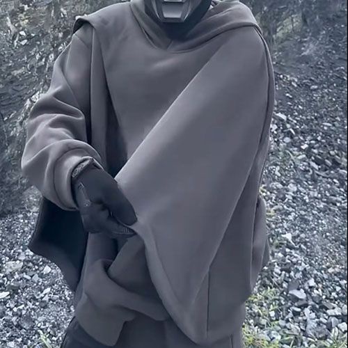 Hàng Sẵn Sàng!Áo Hoodie Thiết Kế Kiểu Áo Choàng Thời Trang Thu Đông Mới Cho Nam Và Nữ