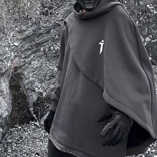 Hàng Sẵn Sàng!Áo Hoodie Thiết Kế Kiểu Áo Choàng Thời Trang Thu Đông Mới Cho Nam Và Nữ