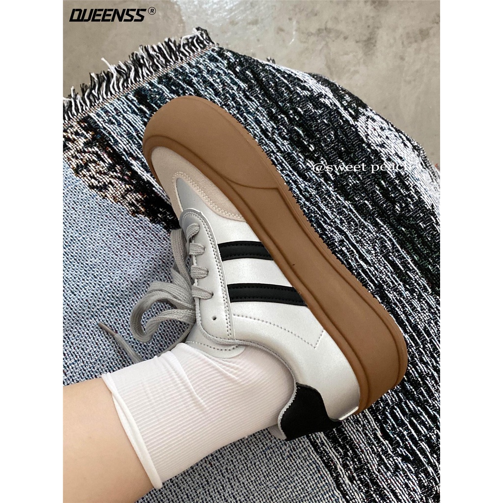 Giày Thể Thao Đế Dày Thời Trang Mùa Thu 2023 Phong Cách retro Mỹ Cho Nữ