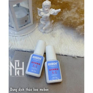 Nước tan keo tháo móng úp mxbon, nước tháo móng up mxbon