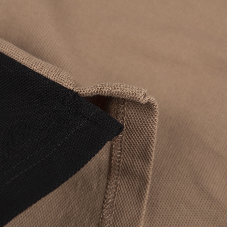 Áo Polo Mixto M707 Nam MIXMEN, Vải Cotton Cá Sấu Mắt Lục Giác Phối Sọc Làm Điểm Nhấn Lạ Mắt