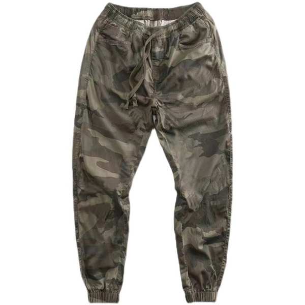 Quần Dài Họa Tiết Rằn Ri Lót Lông Cừu Dày Dặn Chống Mài Mòn Thời Trang Thu Đông Cho Nam Giới