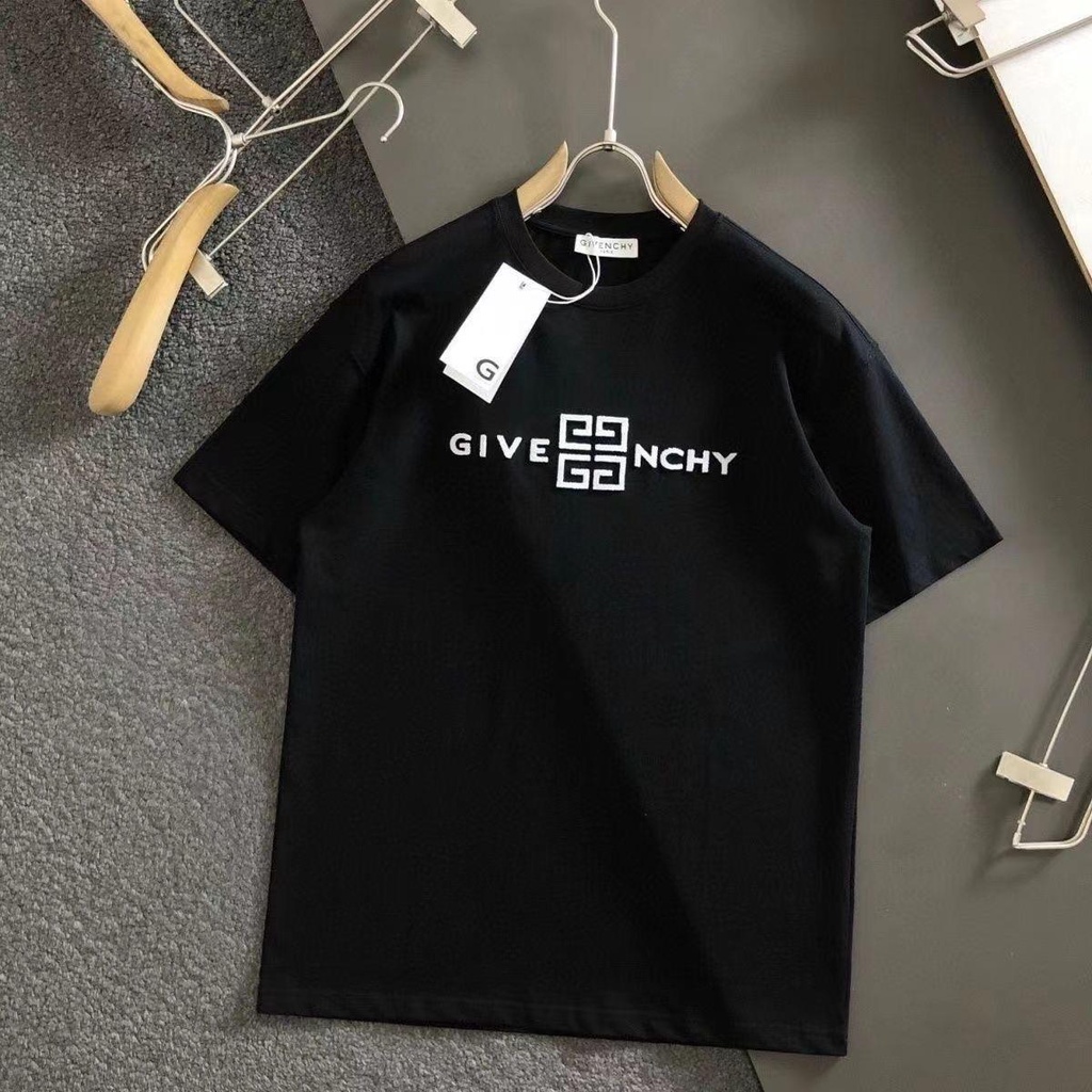 Givenchy Áo Thun Tay Ngắn Cổ Tròn In Chữ gvc23 Thời Trang Xuân Hè Cho Nam Và Nữ