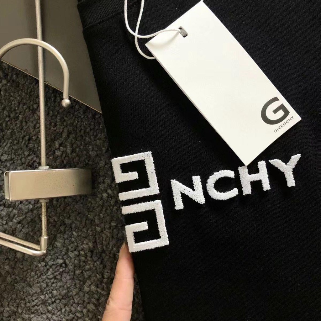 Givenchy Áo Thun Tay Ngắn Cổ Tròn In Chữ gvc23 Thời Trang Xuân Hè Cho Nam Và Nữ