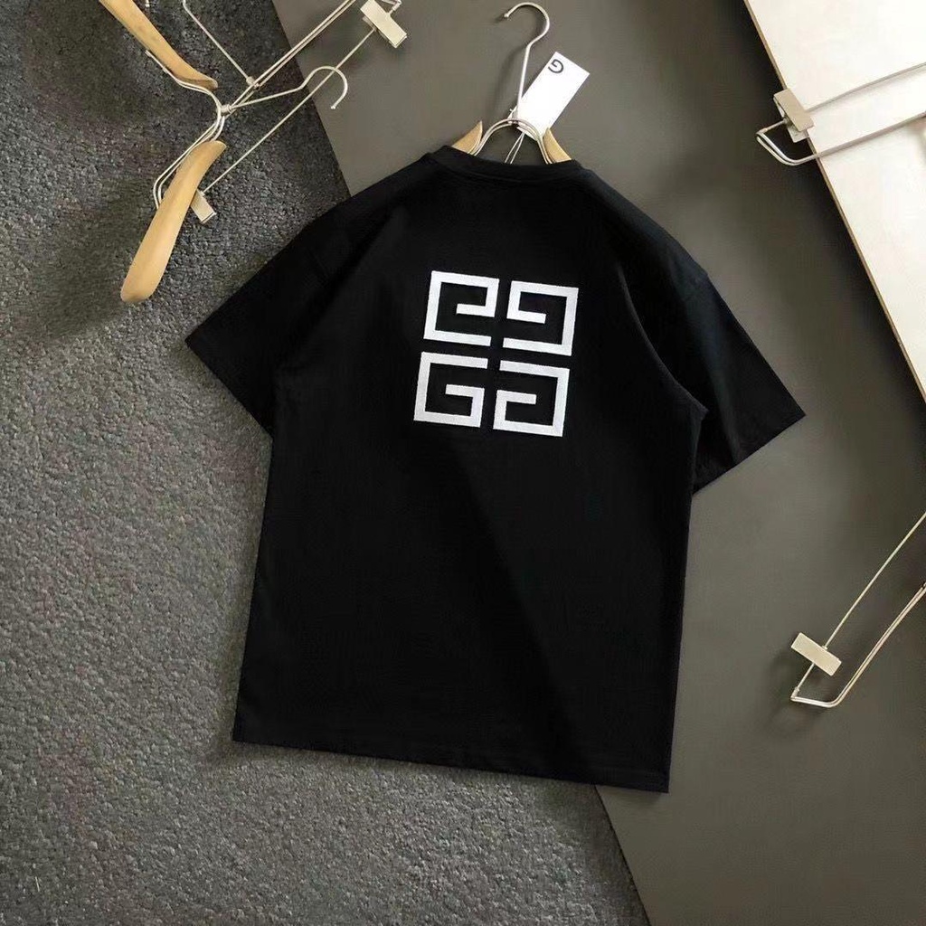 Givenchy Áo Thun Tay Ngắn Cổ Tròn In Chữ gvc23 Thời Trang Xuân Hè Cho Nam Và Nữ