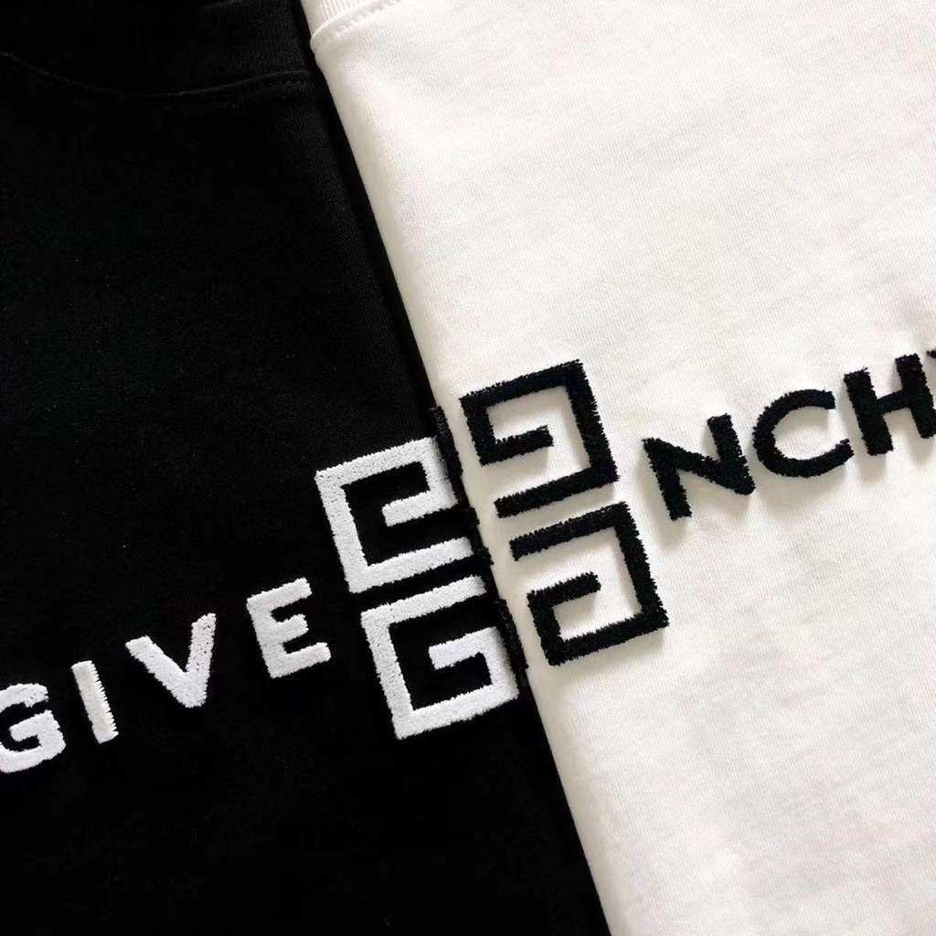 Givenchy Áo Thun Tay Ngắn Cổ Tròn In Chữ gvc23 Thời Trang Xuân Hè Cho Nam Và Nữ