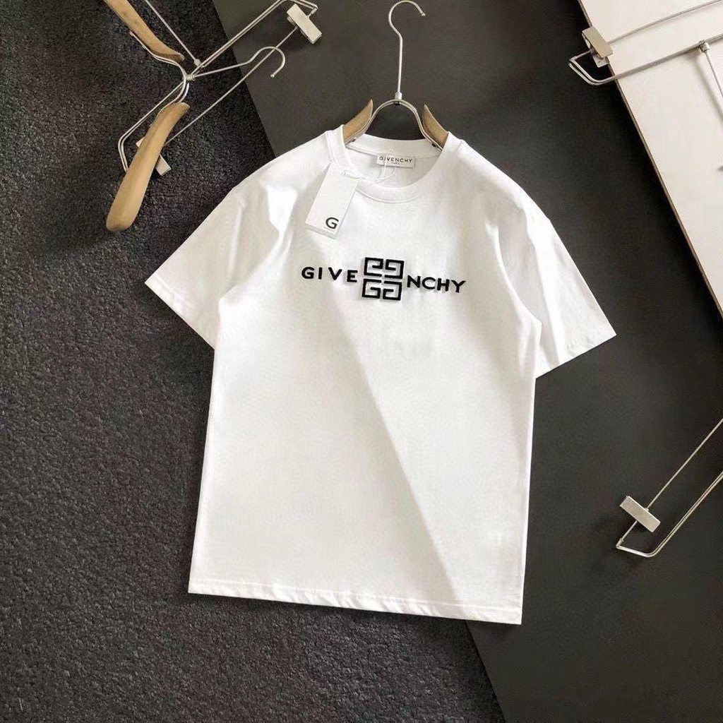 Givenchy Áo Thun Tay Ngắn Cổ Tròn In Chữ gvc23 Thời Trang Xuân Hè Cho Nam Và Nữ