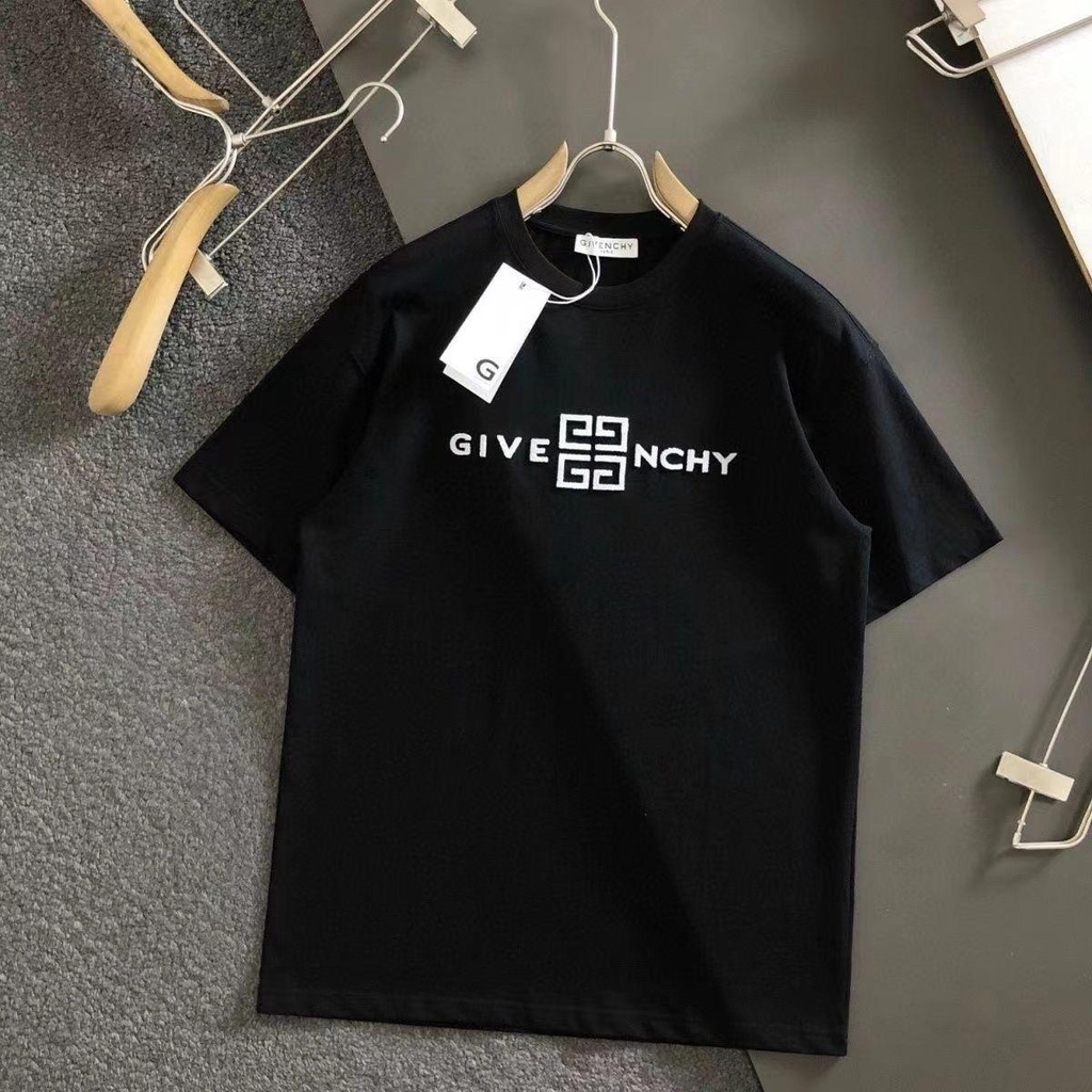 Givenchy Áo Thun Tay Ngắn Cổ Tròn In Chữ gvc23 Thời Trang Xuân Hè Cho Nam Và Nữ