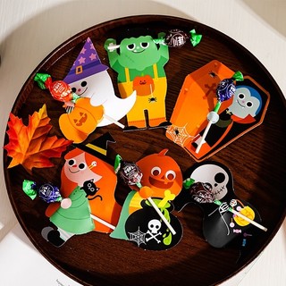 Set mô hình gắn que kẹo Halloween nhiều loại