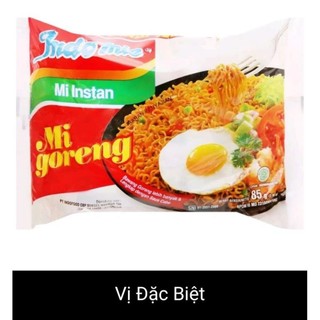 Mì xào khô indomie. love