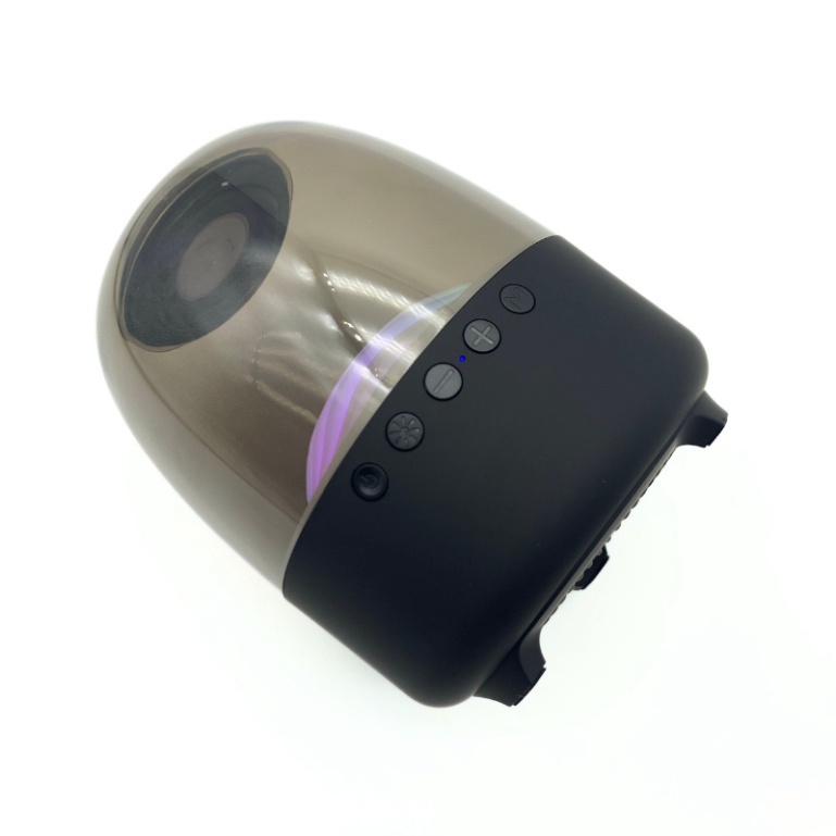 Loa Bluetooth L28+ Không Dây Kèm Micro Hát Karaoke, Loa Bluetooth Trong Suốt Có Đèn LED