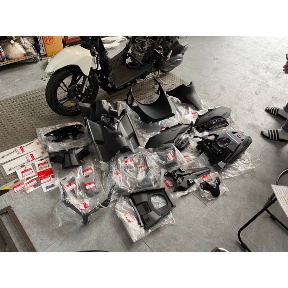 Bộ nhựa nhám VARIO đời 2018 - 2021 125/150 nhập chính hãng Honda