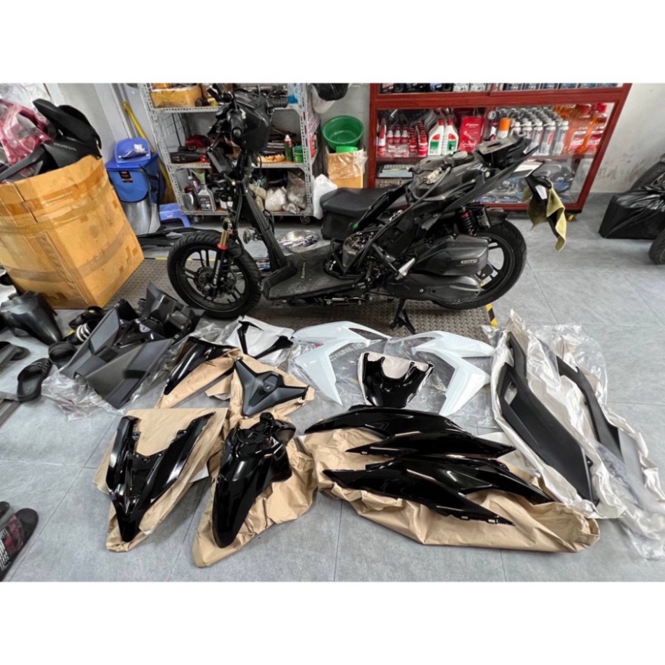 Bộ nhựa nhám VARIO đời 2018 - 2021 125/150 nhập chính hãng Honda