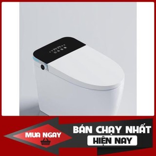 Bồn cầu thông minh xiaomi, bệ xí bồn tiêu bồn cầu có két nước ẩn, xịt nước tự động, sưởi nhiệt, cảm biến bước chân