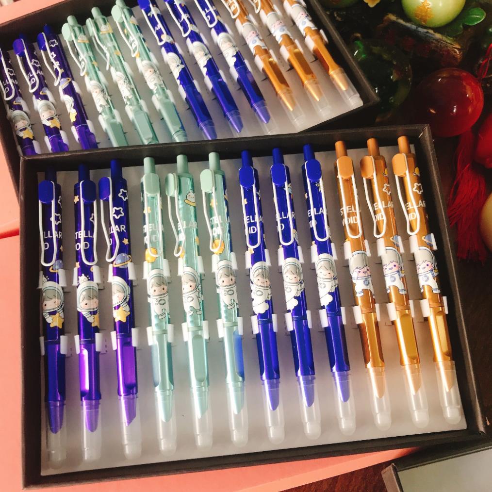 Bút máy, bút máy xóa được dạng bấm có thể thay ống mực