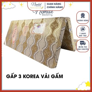 💥GIÁ TỐT🔥 Nệm bông ép Korea cao cấp dày 9cm, 5cm BH 10 năm, nệm gòn ép cao cấp vải gấm nhập khẩu công ty Hàn Việt Hải