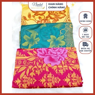 🌟SALE🌟Áo nệm (vỏ bọc nệm 3 khúc) cho nệm xếp 3 có khóa kéo lồng ruột đủ size vải gấm, vỏ bọc cho nệm dày 9cm vải valize