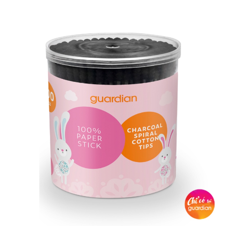 Bông ráy tai than hoạt tính 200 cây