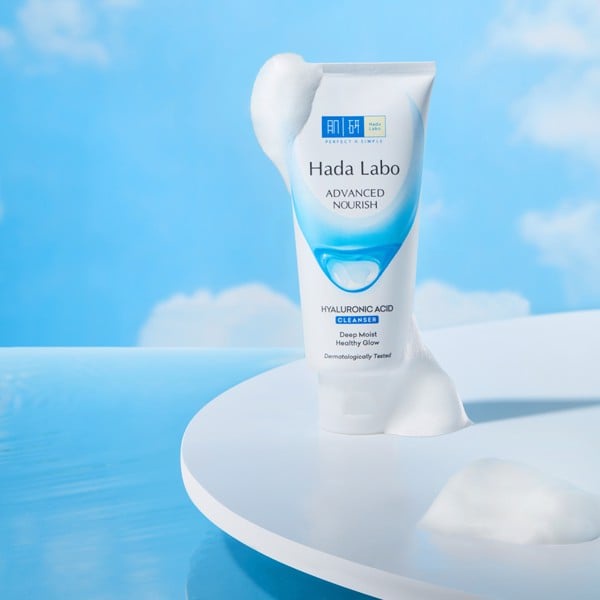 Kem Rửa Mặt Dưỡng Ẩm Hada Labo Advanced Nourish Hyaluronic Acid Cleanser 80gr
