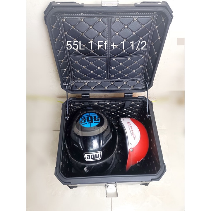 Thùng nhôm xe máy 55L S-ADV SADV aluminum top case