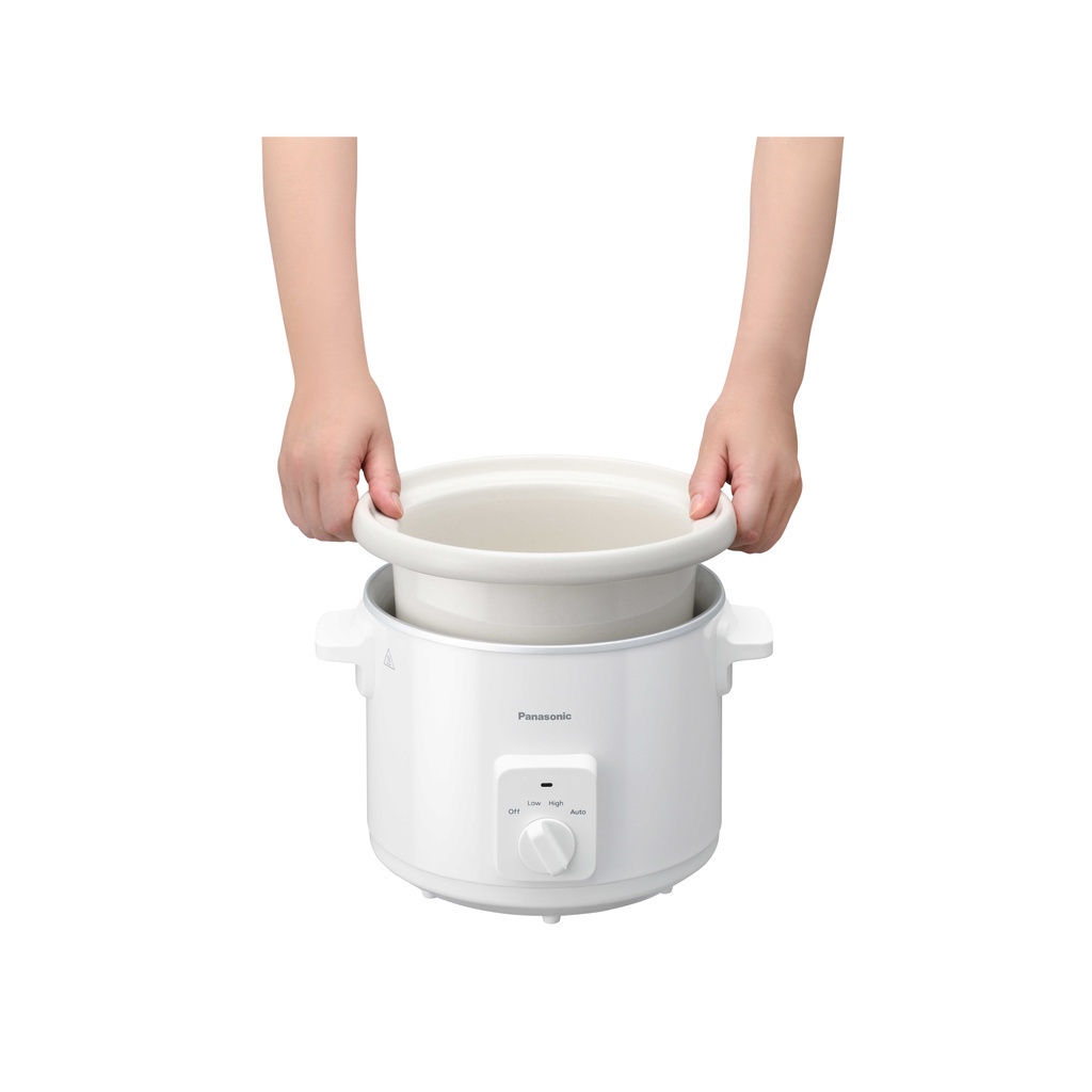 Nồi Nấu Chậm Ninh Hầm Đa Năng Panasonic NF-N31AWRA - Dung tích 3L - Lòng nồi sứ