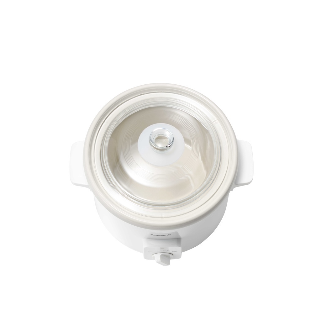 Nồi Nấu Chậm Ninh Hầm Đa Năng Panasonic NF-N31AWRA - Dung tích 3L - Lòng nồi sứ