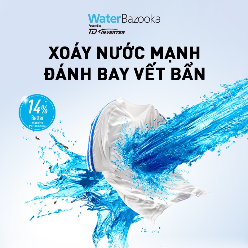 [TRẢ GÓP 0%] Máy Giặt Cửa Trên Panasonic 16Kg NA-FD16V1BRV