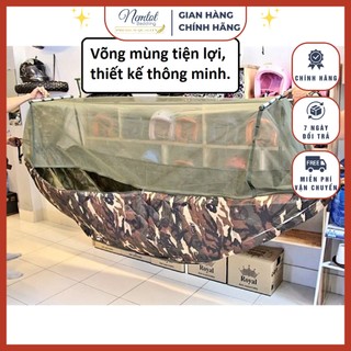 🚩GIÁ SIÊU RẺ🚩 Võng Mùng Ống Thái Lan Có Túi Đựng Gấp Gọn Đi Cắm Trại, Dã Ngoại, Võng Mùng Chống Muỗi