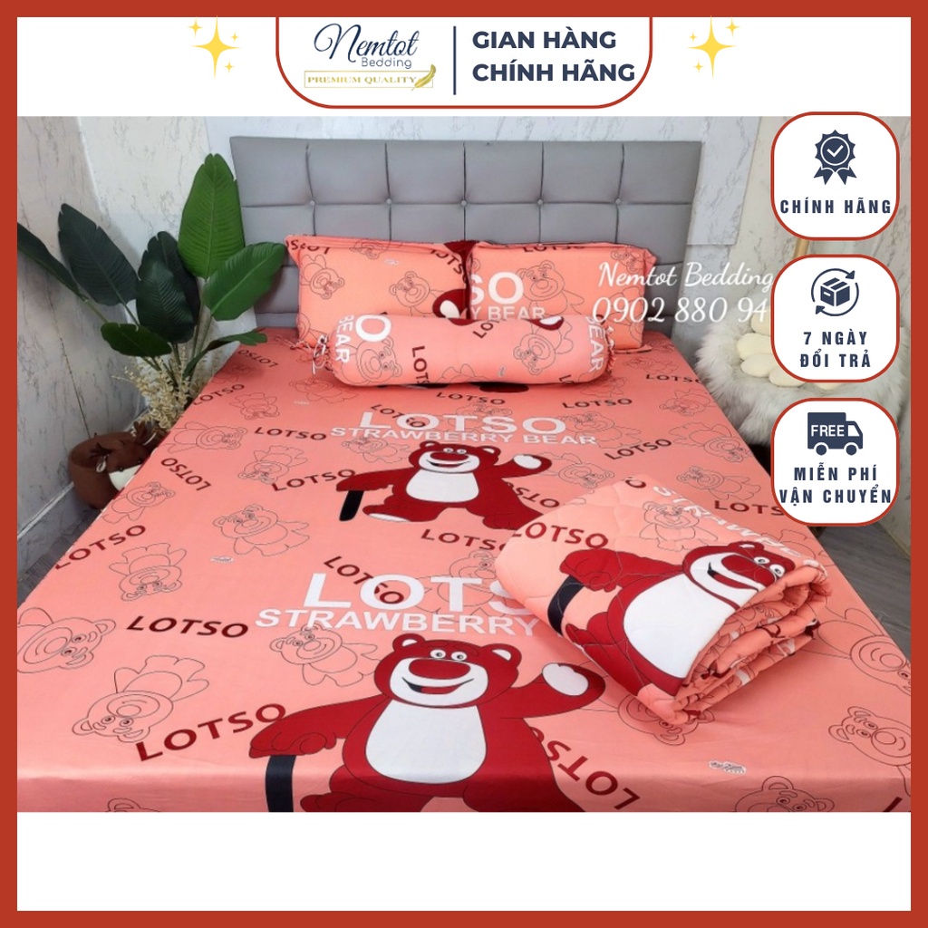 🧡ẢNH THẬT_MẪU IN 5D THUN HÀN QUỐC🧡 Trọn Bộ Chăn Ga Gối Thun Hàn Quốc Siêu Mát Lạnh, In 5D Sắc Nét Sang Xịn_Hỏa Tốc HCM