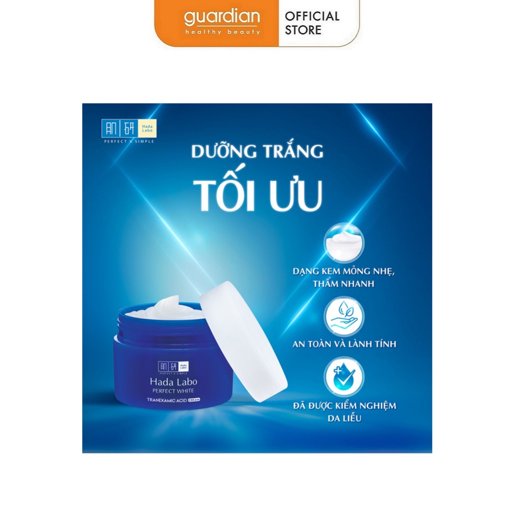 Kem Giúp Dưỡng Sáng Perfect White Cream Hada Labo 50Gr