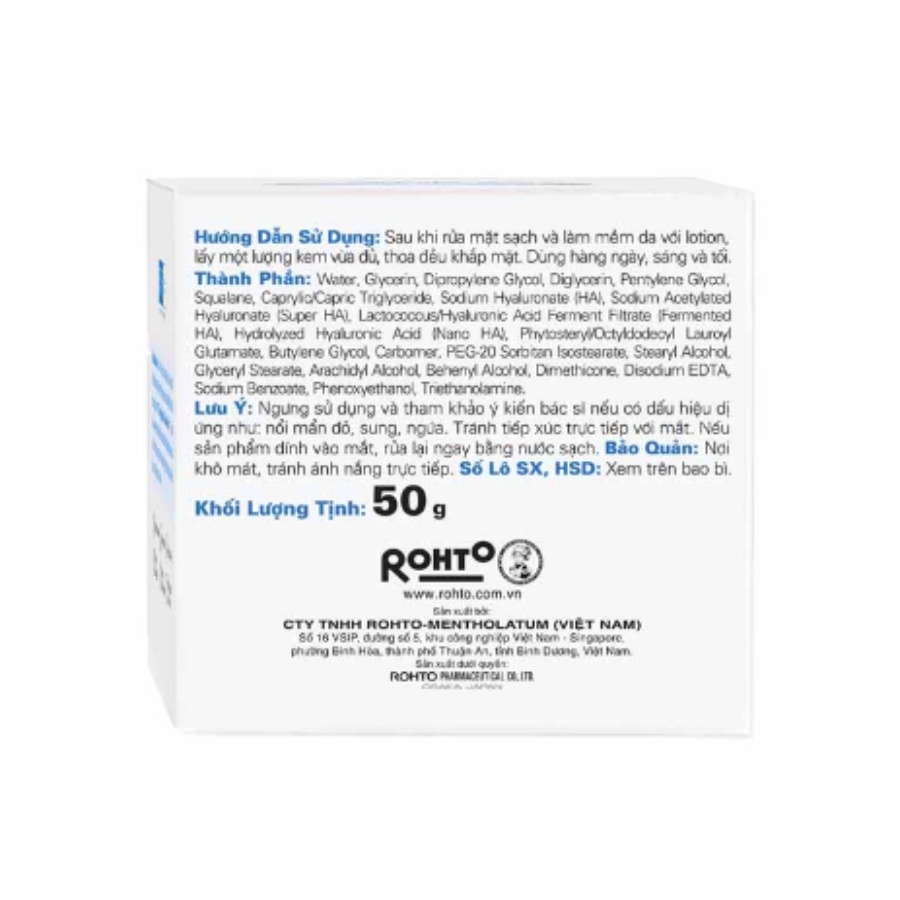 Kem Dưỡng Ẩm Advanced Nourish Hyaluronic Acid Cream Hada Labo 50Gr