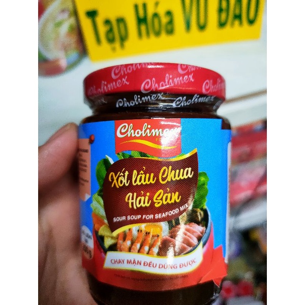 Xốt lẩu chua Hải Sản Cholimex keo 200g
