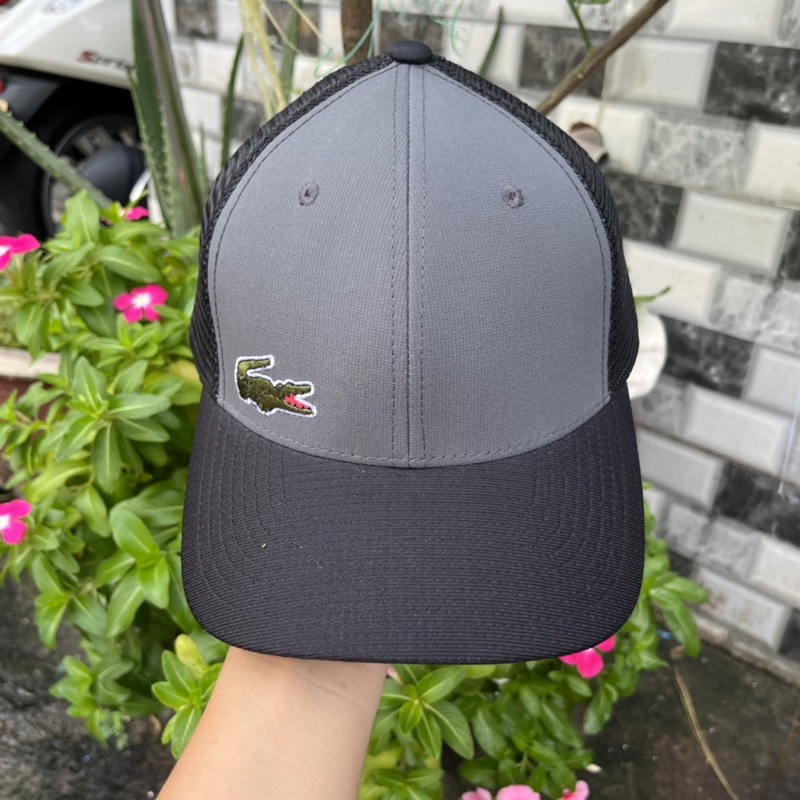 Mũ nón kết lưới cá sấu vải dù Unisex