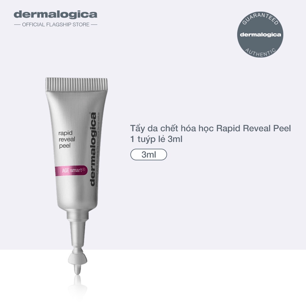 (Phiên bản dùng thử) Tẩy da chết hoá học Dermalogica Rapid reveal peel,  làm mượt, làm sáng da (1 tuýp lẻ 3ml) | BigBuy360 - bigbuy360.vn