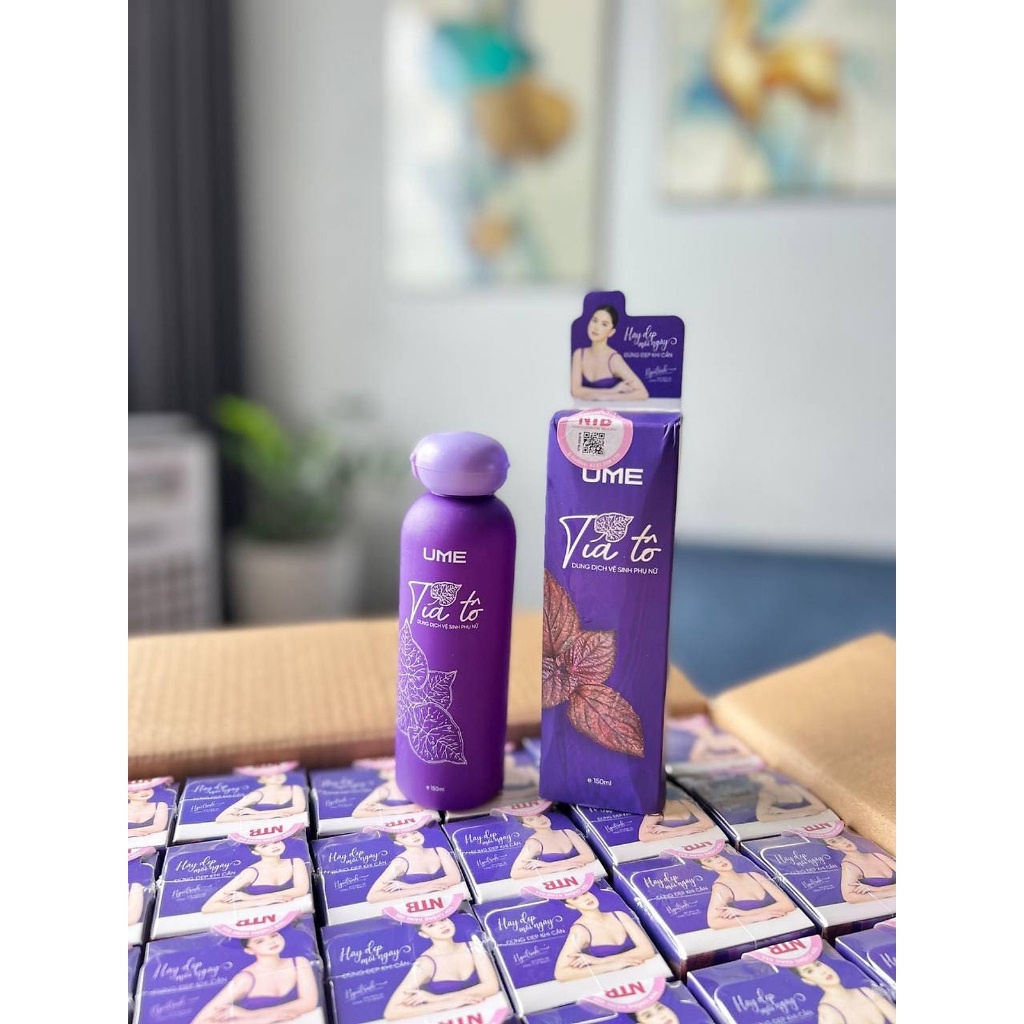 Dung Dịch Phụ Nữ Tía Tô Ume Khử Mùi Lưu Hương Suốt 24H Trẻ Hoá Tươi Mới