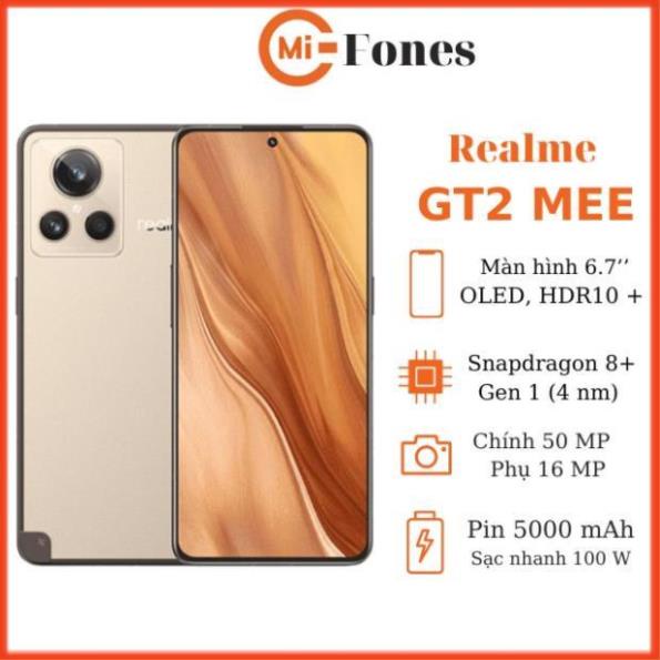 Điện thoại Realme GT2 Master Explorer Edition ,chip Snapdragon 8+ Gen 1 Hàng chính hãng bảo hành 12 tháng tặng ốp lưng