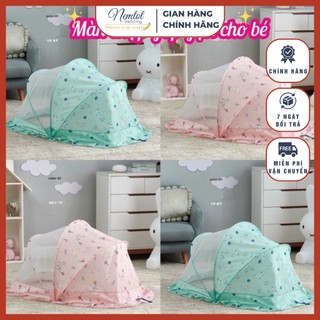💥giá sốc💥 mùng chụp tự bung cho bé gấp gọn thông minh tiện lợi bền đẹp, mùng để nôi, võng chống muỗi, côn trùng