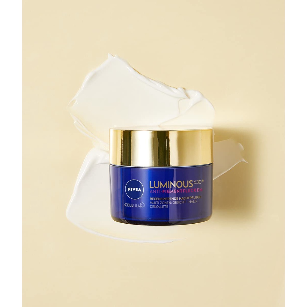 Kem Dưỡng Đêm Nivea Luminous 630 Spotclear Night Complexion Repair 50ml