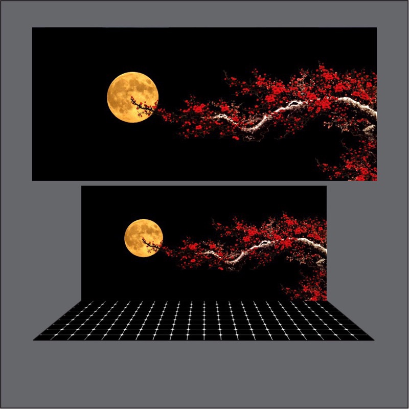 TRANH 3D DÁN HỒ CÁ ( TRANH LƯNG 20cm x 30cm ) - GIAO NGẪU NHIÊN_DECAL VIP
