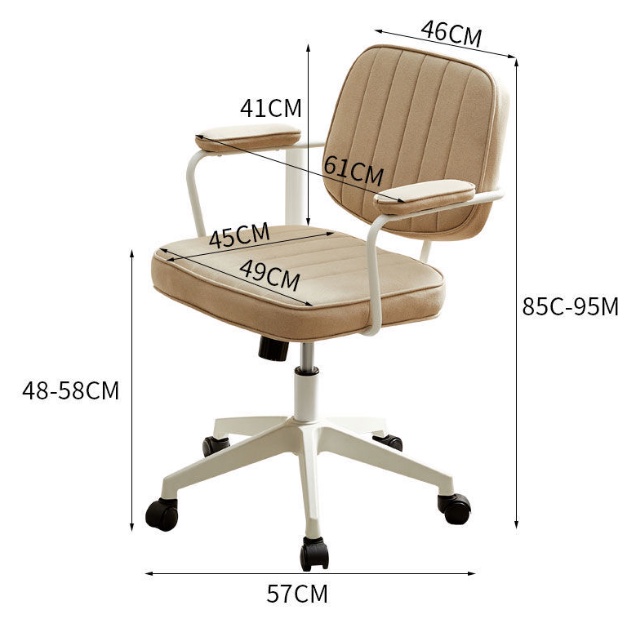 ❍☜Ghế văn phòng tại nhà máy tính Bắc Âu đơn giản, ghế bàn, ghế tựa có thể nâng