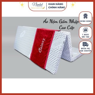 ⭐áo bọc nệm cao cấp⭐ áo nệm vải gấm thêu hàn quốc dày đẹp, áo nệm dành cho nệm gấp 3, nệm thẳng đủ size_nemtot bedding